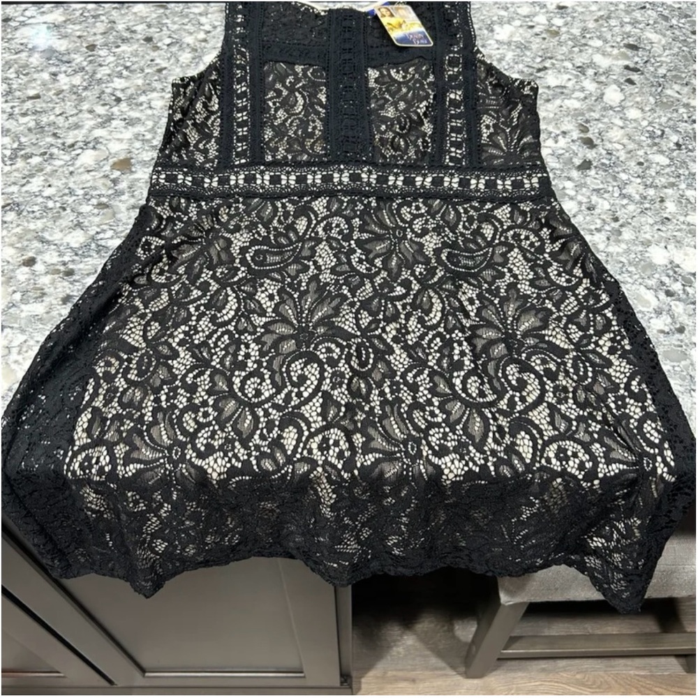 Black Lace Belle Dress, large.